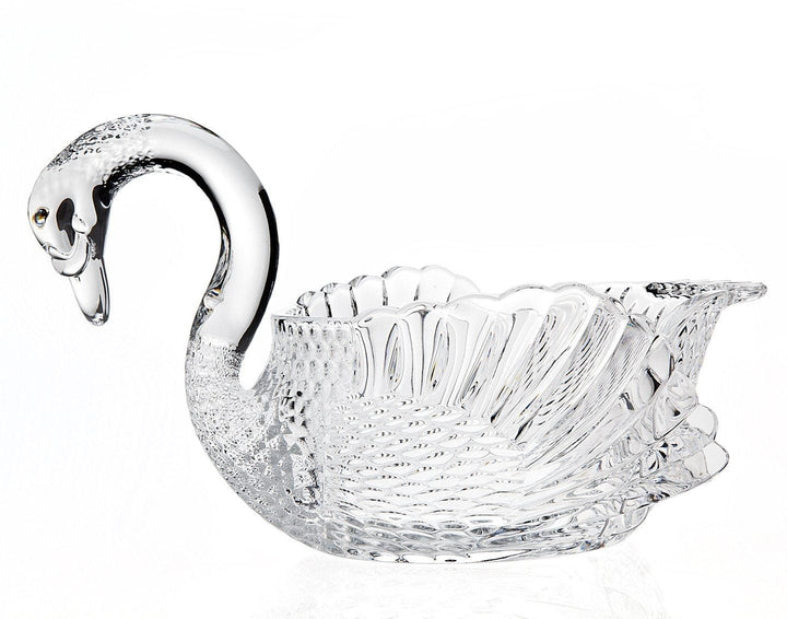 Swan Serving Bowl Crystal SWAN SERVING BOWL CRYSTAL 