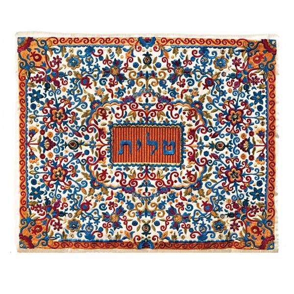 Tallit Bag - Full Embroidery - Multicolor 
