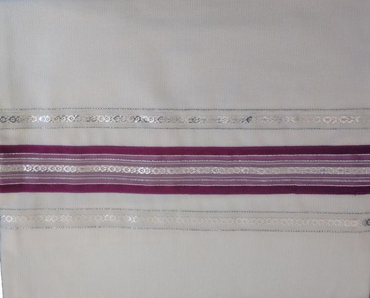 Tallit Bags - 4 Colors - Liquidation Priced ! Lavender/Silver 