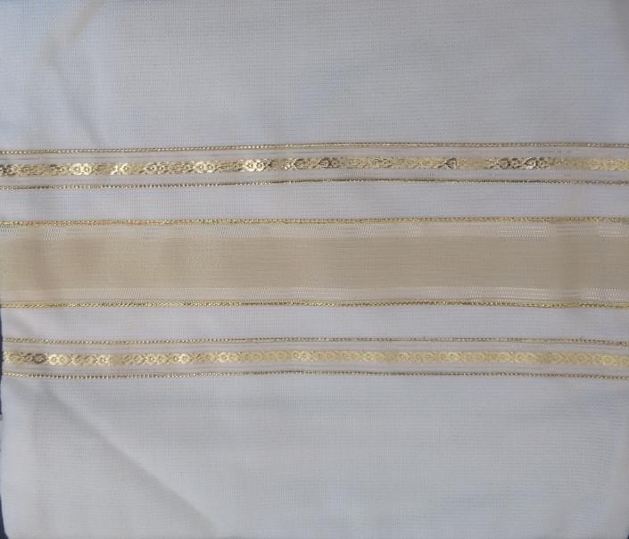 Tallit Bags - 4 Colors - Liquidation Priced ! White/Gold 