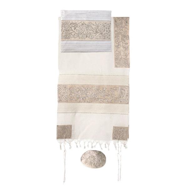 Tallit - Hand Embroidered - 42" - Matriarchs - 