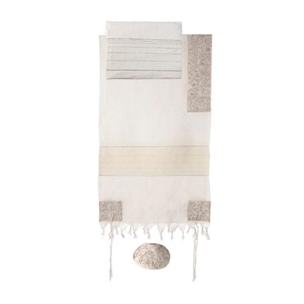 Tallit - Hand Embroidered - 42" - Matriarchs - 