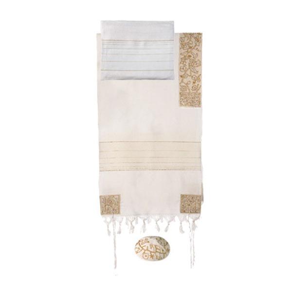 Tallit - Hand Embroidered - 50" - Matriarchs - 