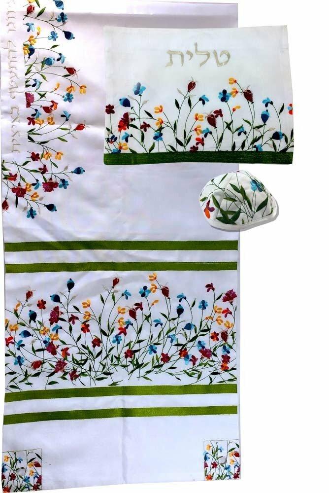 Tallit Set Organic Fabric Eco Friendly 