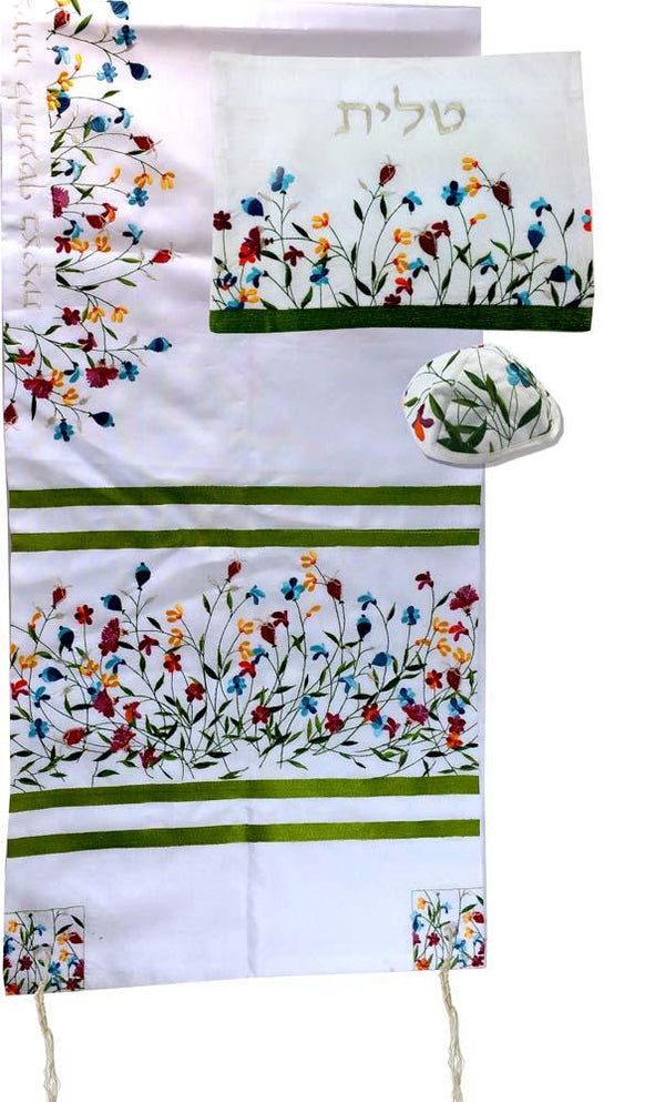 Tallit Set Organic Fabric Eco Friendly Tallit Sets 