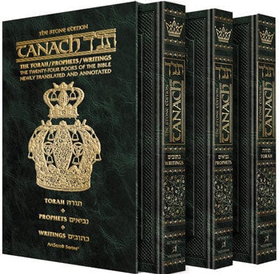 Tanach - three volume pocket edition (h/c) Jewish Books 