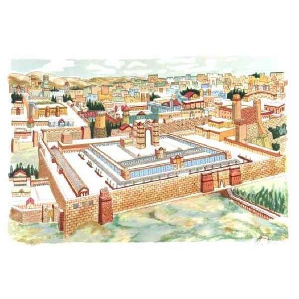 Temple Mount Original Artpiece 