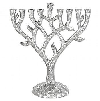 Textured Tree of Life Menorah 