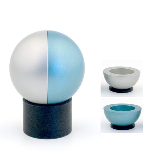 THE BALL SERIES - TRAVELING Candle holders Teal - CD-027 