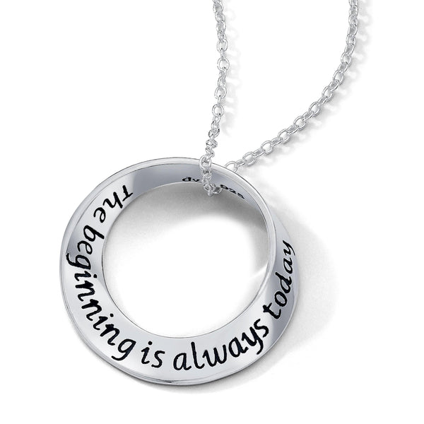 The Beginning is Always Today Necklace 