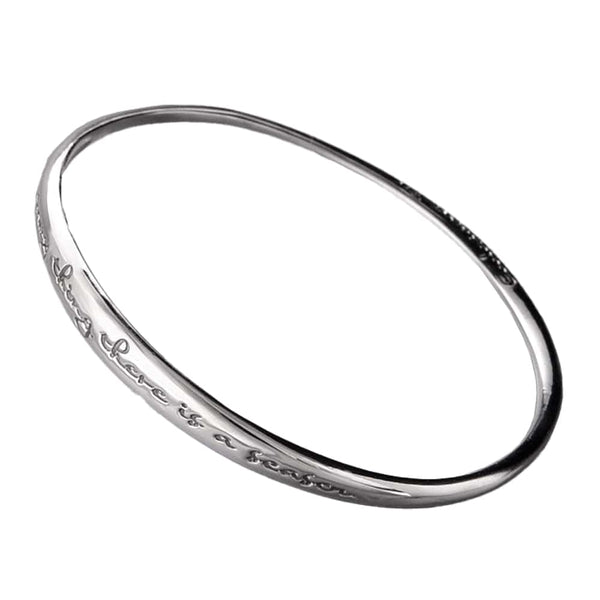 To Everything There Is A Season - Ecclesiastes 3:1 Bangle 