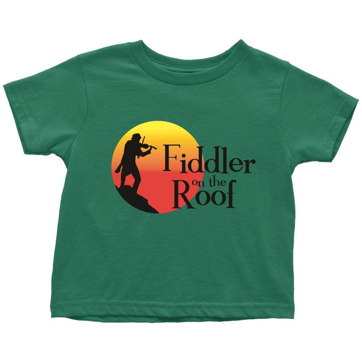 Toddler T-Shirt Fiddler on the Roof in Colors T-shirt Toddler T-Shirt Grass Green 2T