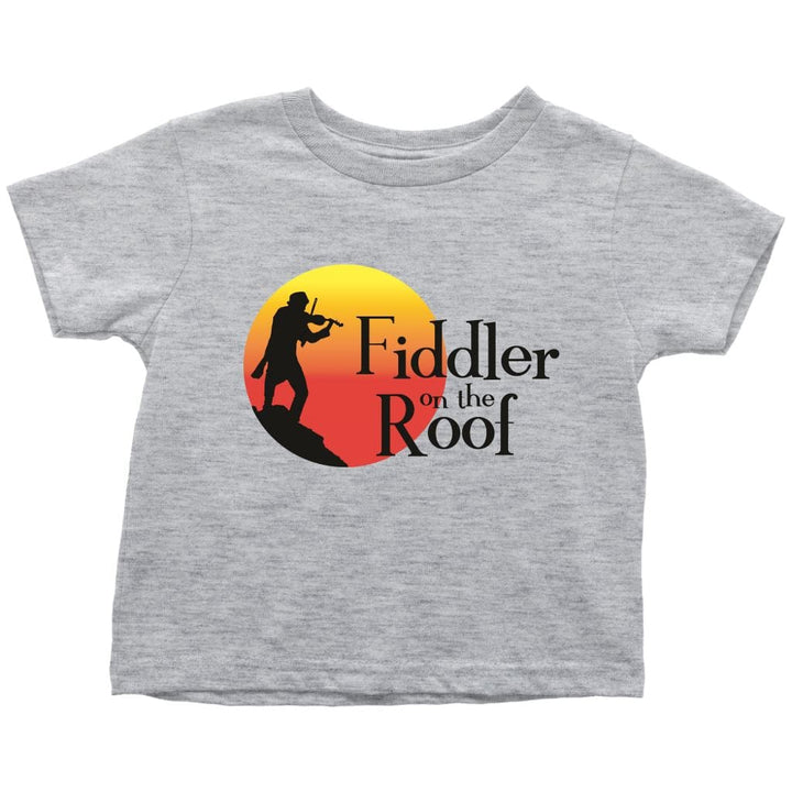 Toddler T-Shirt Fiddler on the Roof in Colors T-shirt Toddler T-Shirt Heather Grey 2T