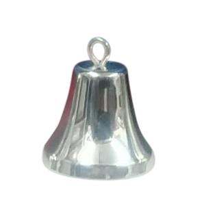 Torah Bells - Silver Torah Crown Bells Sterling Silver 2 cm Diameter 