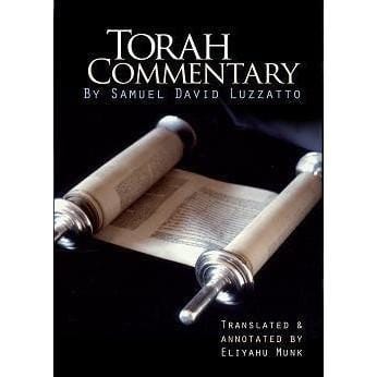 Torah Commentary By Samuel David Luzzatto, 4 Vols. 