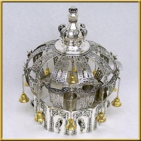 Torah Crown - Sterling Silver 