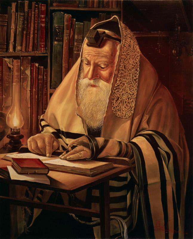 Torah reading in the Shul 