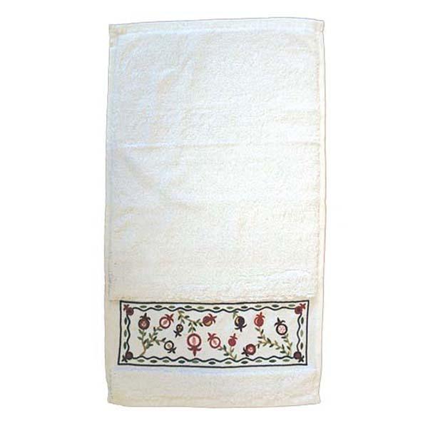 Towel - "Netilat Yadayim" - Pomegranates 