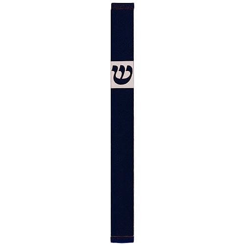 TRADITIONAL SHIN - LARGE Mezuzah Black - MZ-255 