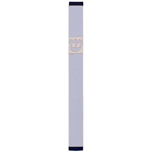 TRADITIONAL SHIN - LARGE Mezuzah Sylver - MZ-247 