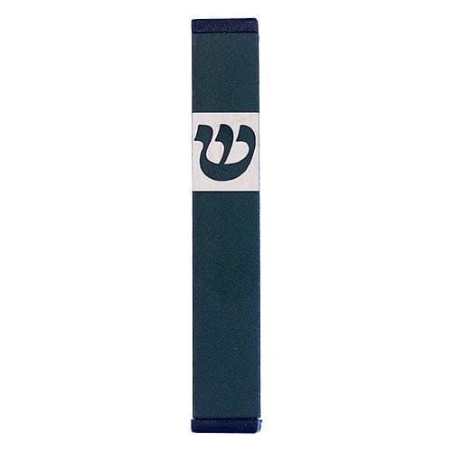 TRADITIONAL SHIN - SMALL Mezuzah Green - MZ-232 