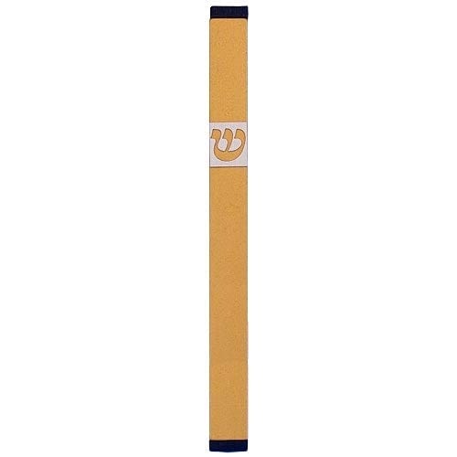 TRADITIONAL SHIN - XL Mezuzah Gold - MZ-256 