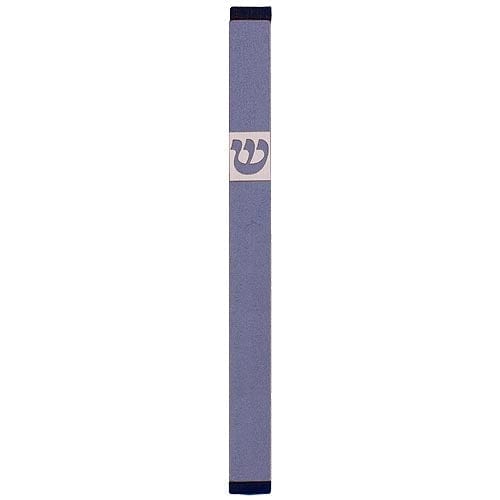 TRADITIONAL SHIN - XL Mezuzah Gray - MZ-258 