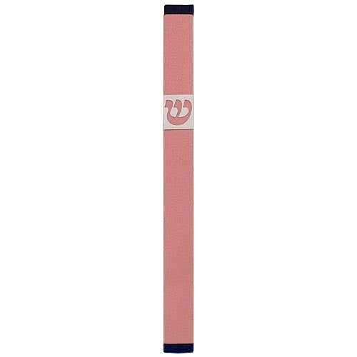 TRADITIONAL SHIN - XL Mezuzah Pink - MZ-264 