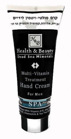 Treatment Vitamin Hand Cream For Men, Dead Sea Products 