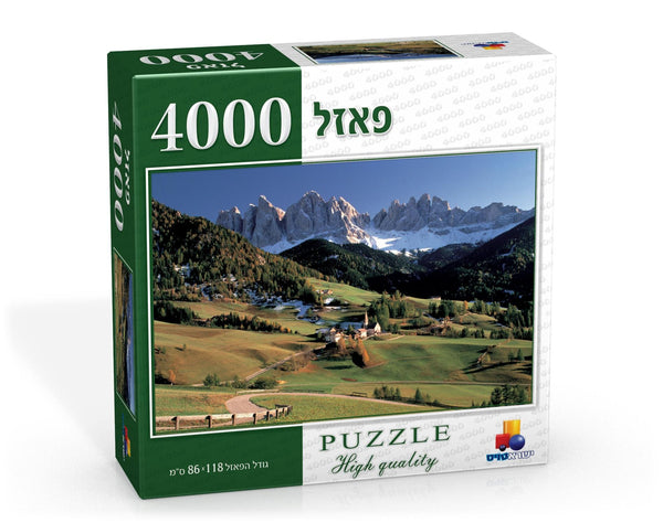 4000 pcs Puzzle - Swiss Apls-0