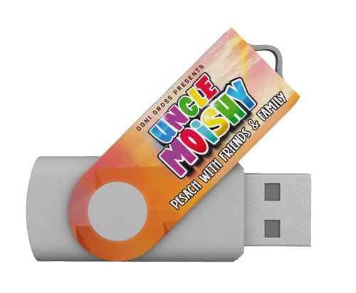 Uncle moishy pesach with friends & family usb Jewish Books 