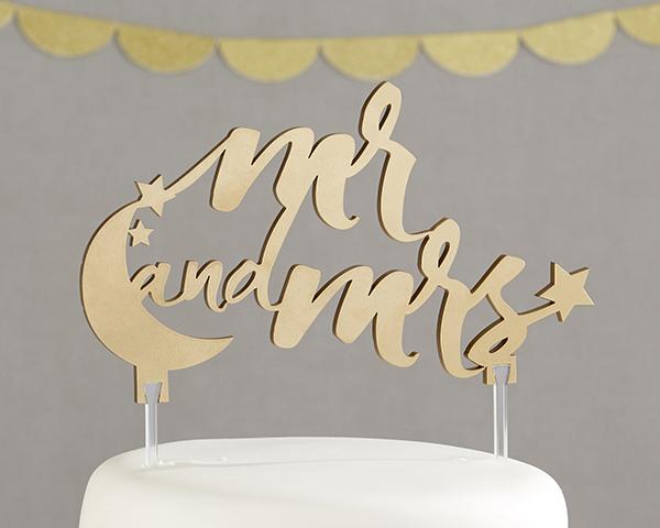 Under the Stars Mr. and Mrs. Cake Topper Under the Stars Mr. & Mrs. Cake Topper 
