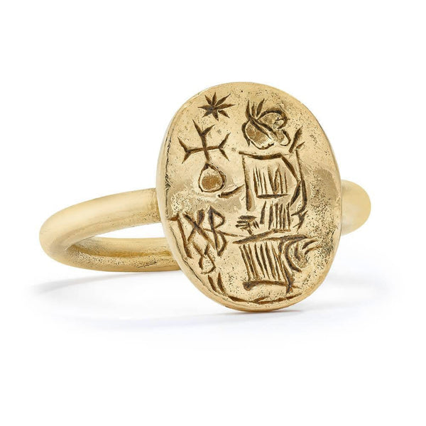 Victory Ring - 14K Gold Ring 
