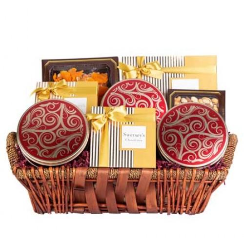 VIP Executive Gift Basket Dried Fruits & Nuts Gift Basket 