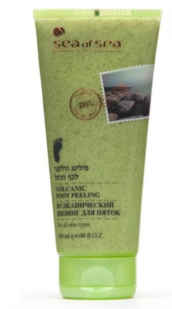 Volcanic Foot Peeling Cream, Dead Sea Cosmetics 