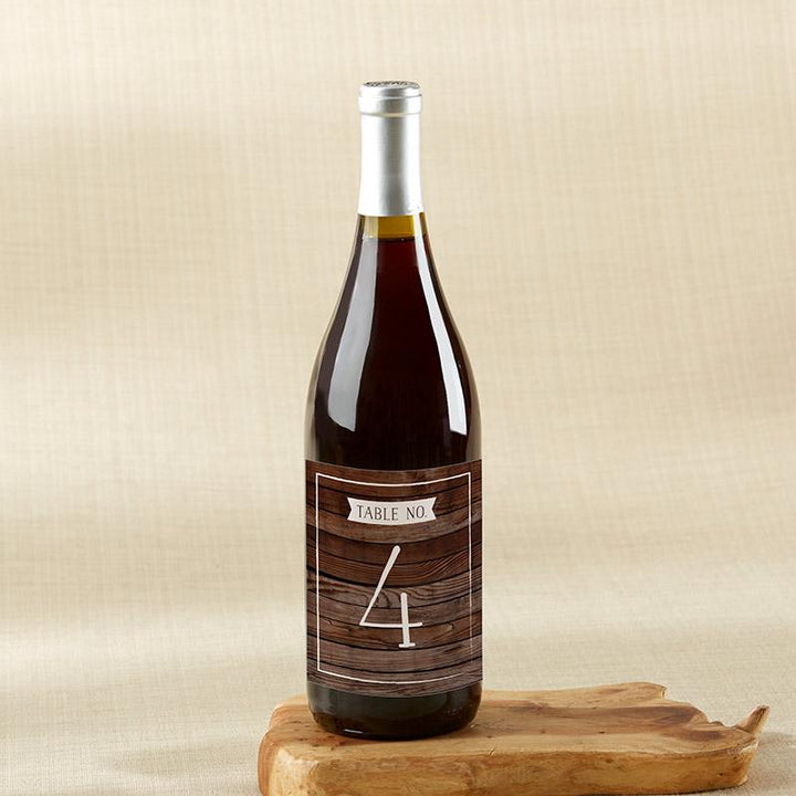 Winter Wine Label Table Numbers (1-20) Winter Wine Label Table Numbers (1-20) 