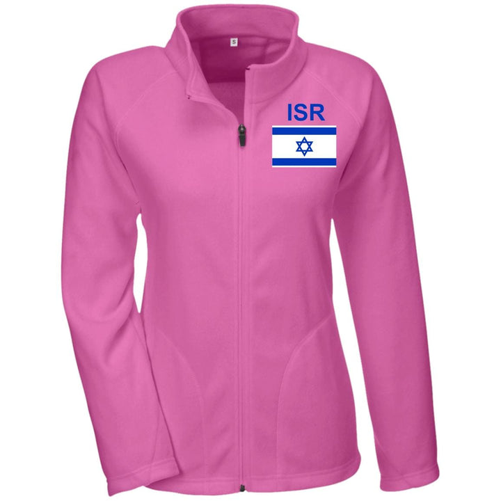 Women's Micro fleece Israeli Jacket Jackets Charity Pink X-Small 