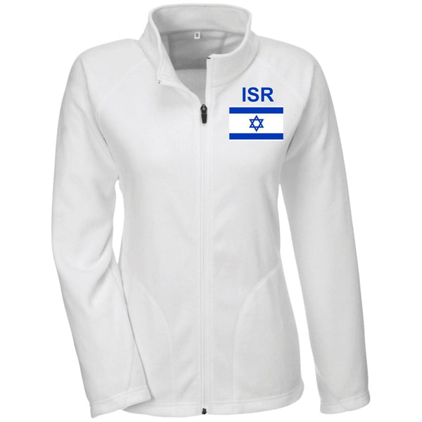 Women's Micro fleece Israeli Jacket Jackets White X-Small 