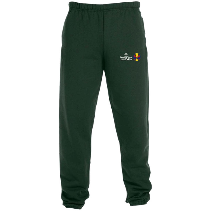 World Cup Israel Basketball Sweatpants with Pockets Pants Forest Green S 