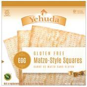 Yehuda Passover Matzah from Israel Gluten Free Egg Matzo Squares 10.5 oz 