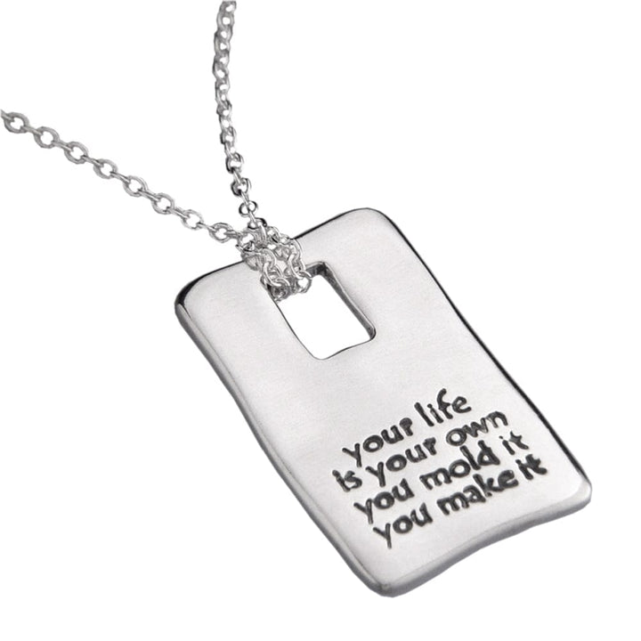 Your Life Is Your Own - Eleanor Roosevelt Necklace 